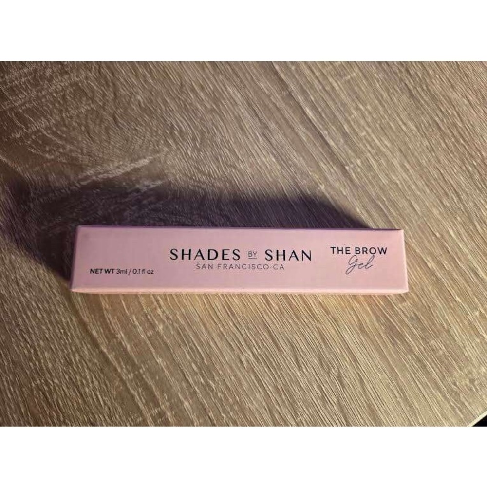 Shades By Shan The Brow Gel Clear 3ml 0.1 fl oz New in Box NIB Long Lasting Hold